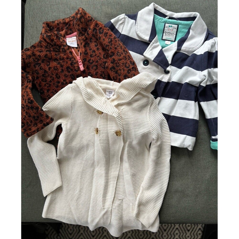 Girl Toddler Sweaters Bundle